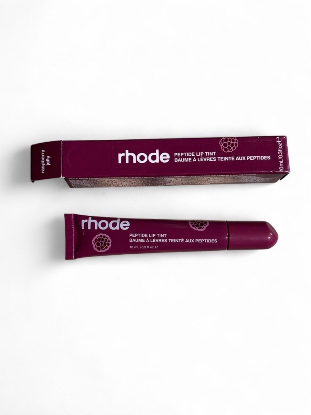 Rhode Scented Peptide Lip Tint Raspberry Jelly Limited Edition & Discontinued